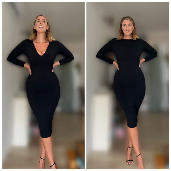 Tubino KIM 2 in 1 - Sculpt Nero