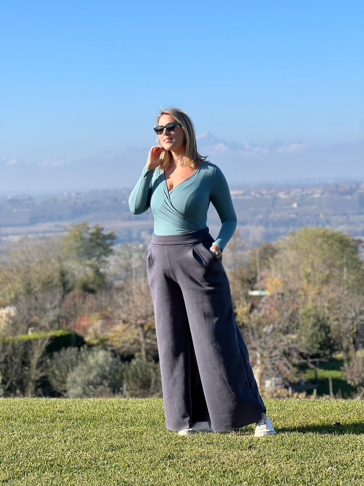 Pantalone BOSSY Felpa di cotone - Antracite