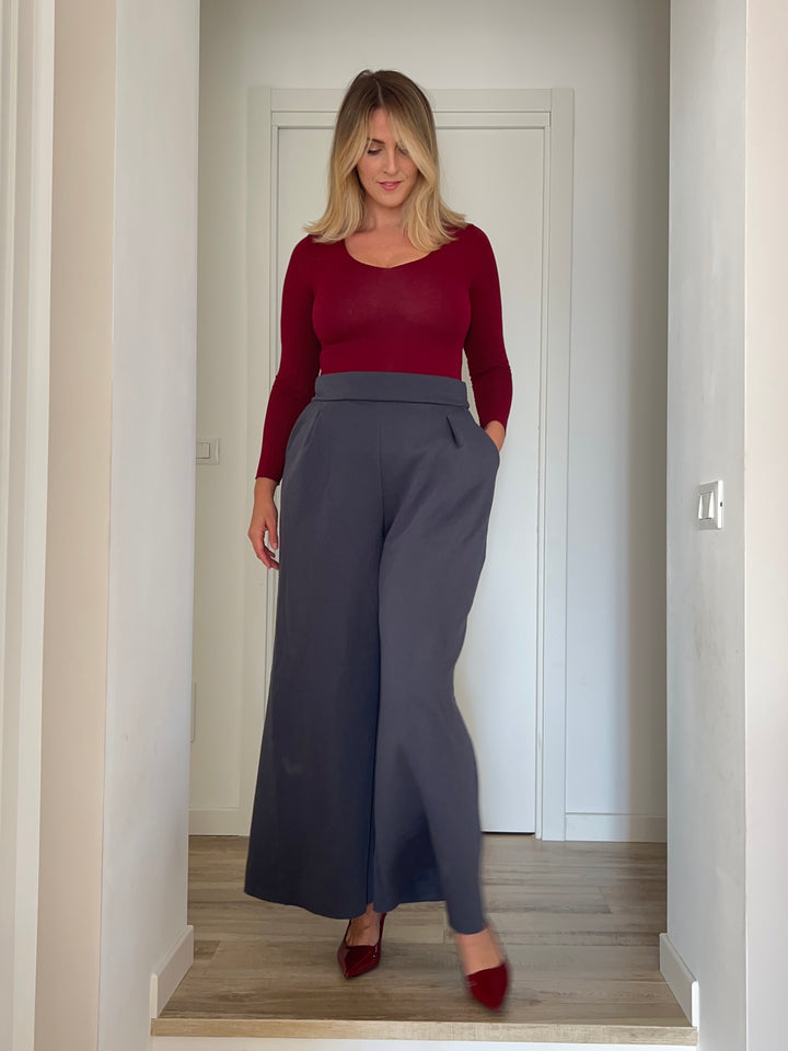 Pantalone BOSSY Felpa di cotone - Antracite