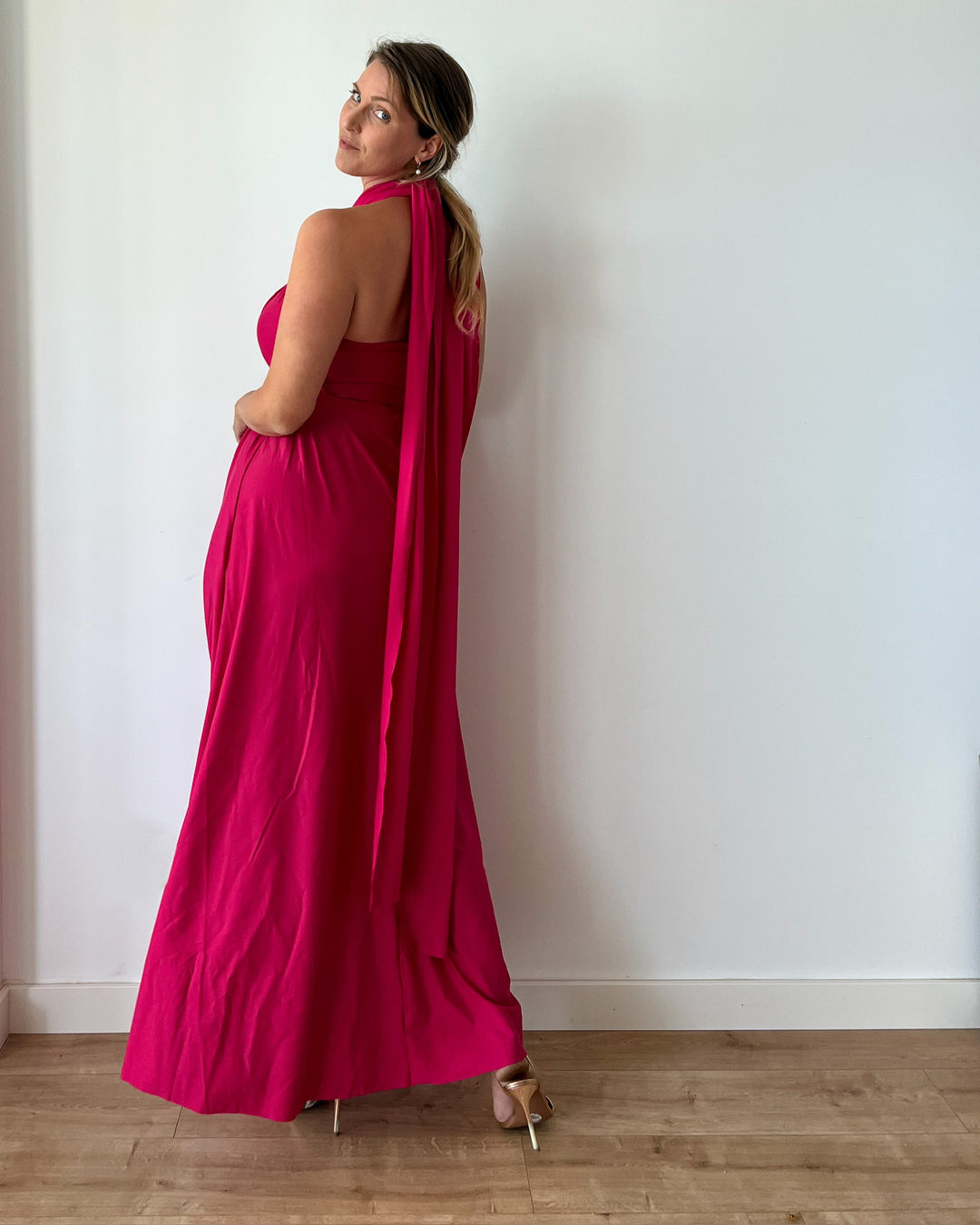 Dress OLIMPIA - Raspberry