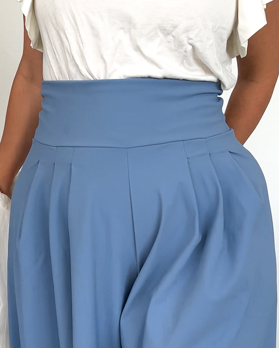 Pantalone SAMURAI - Azzurro polvere