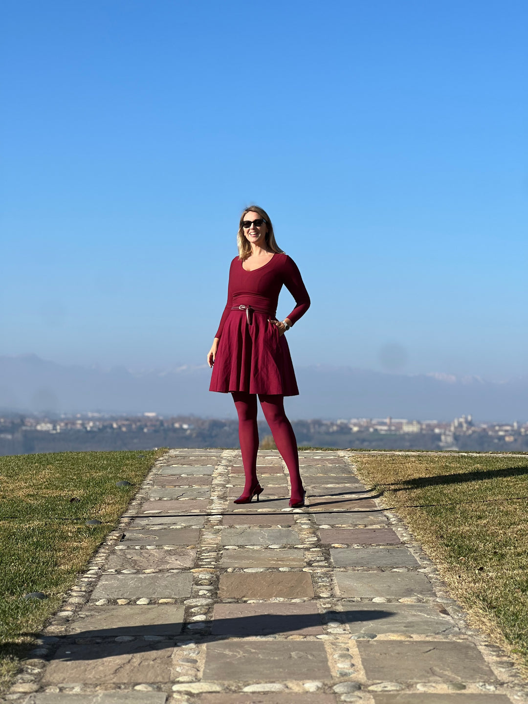 Gonna ROSSELLA Mini - Bordeaux