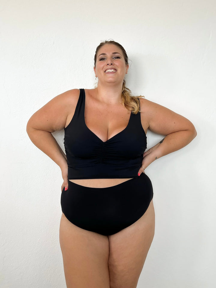 Reggiseno DOUBLE Sculpt - Nero / Fucsia 🦩