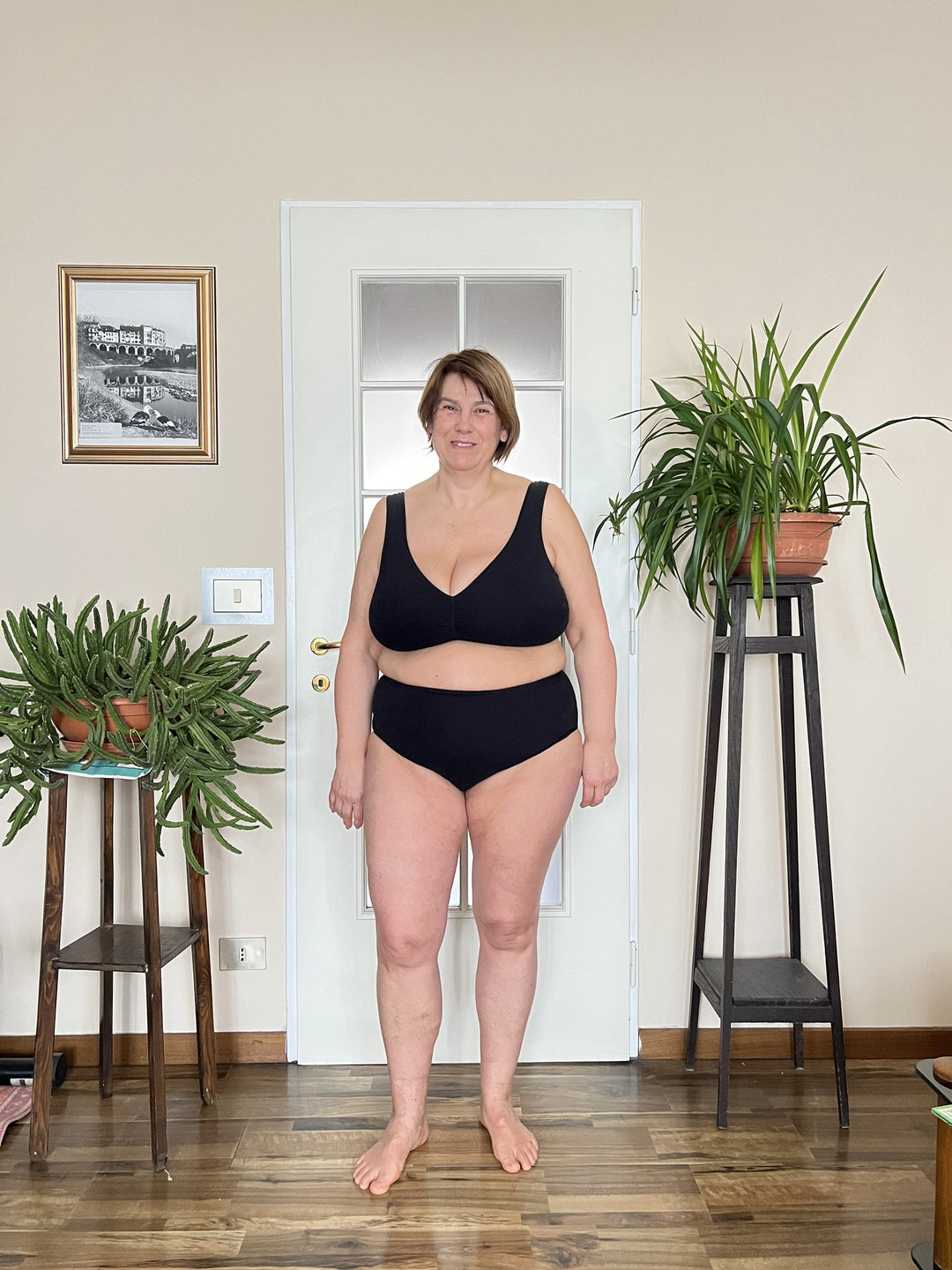 Culotte DEMURE Shaper Cotone - Nero