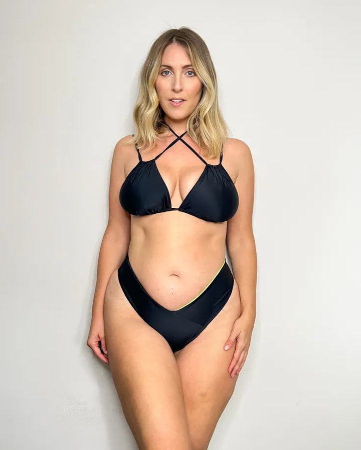 “COME TU MI VUOI” Reggiseno Triangolo - Nero