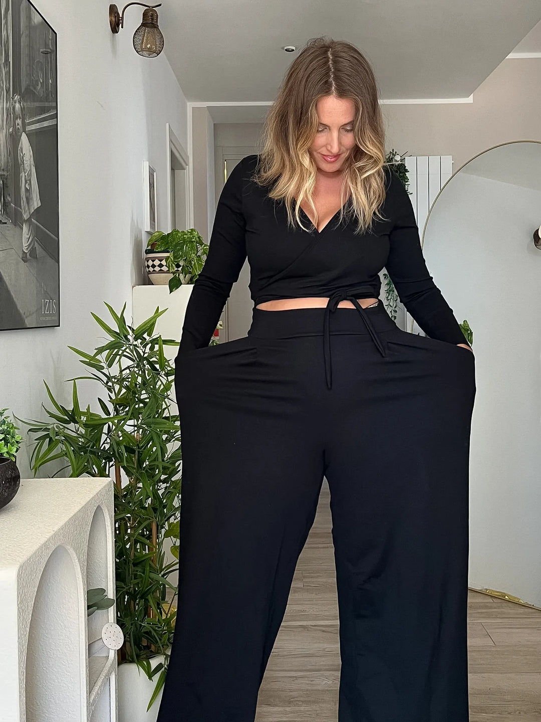 Pantalone THE BOSS Punto Milano - Verde Bosco (PREORDER)