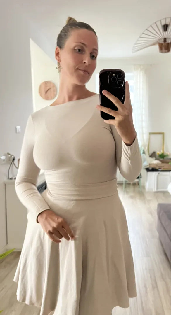 Gonna ROSSELLA Mini - Beige