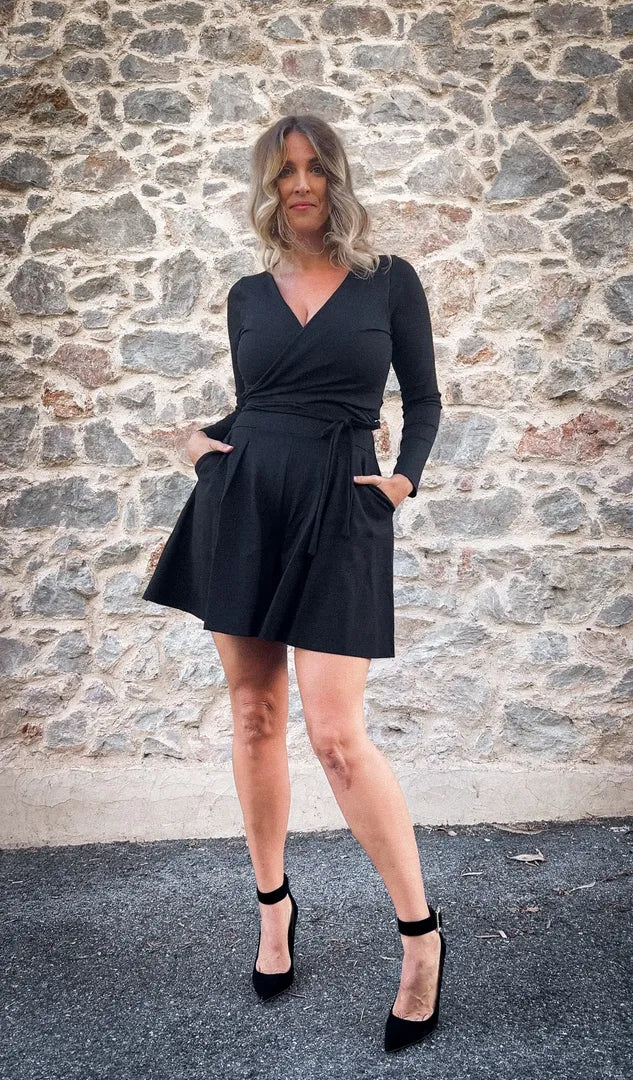 Shorts FARFALLA Punto Milano - Nero