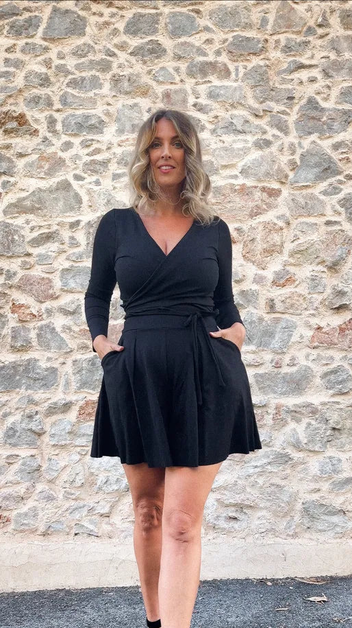 Shorts FARFALLA Punto Milano - Nero