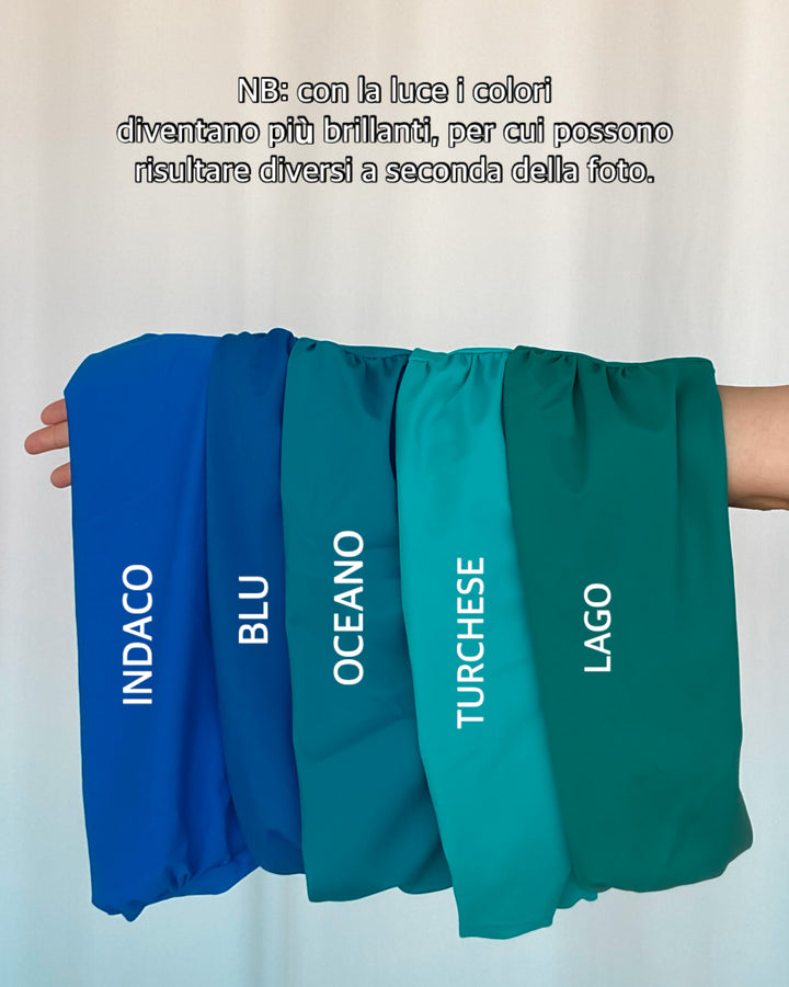 Top FASCIA - Blu