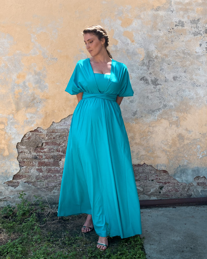 Top FASCIA - Turchese