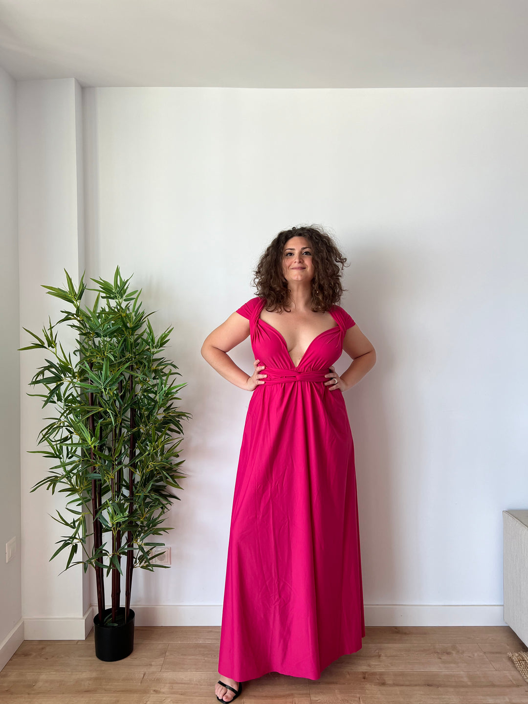 Dress OLIMPIA - Raspberry