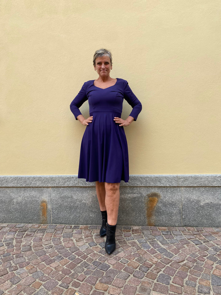 Abito EVA Sculpt - VIOLA