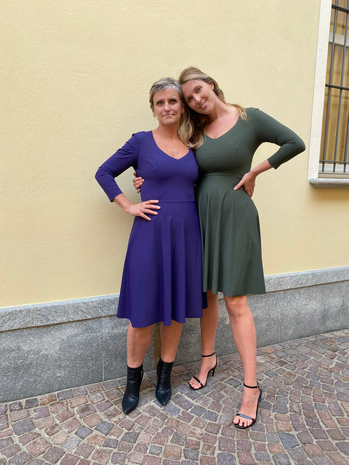 Abito EVA Sculpt - VIOLA