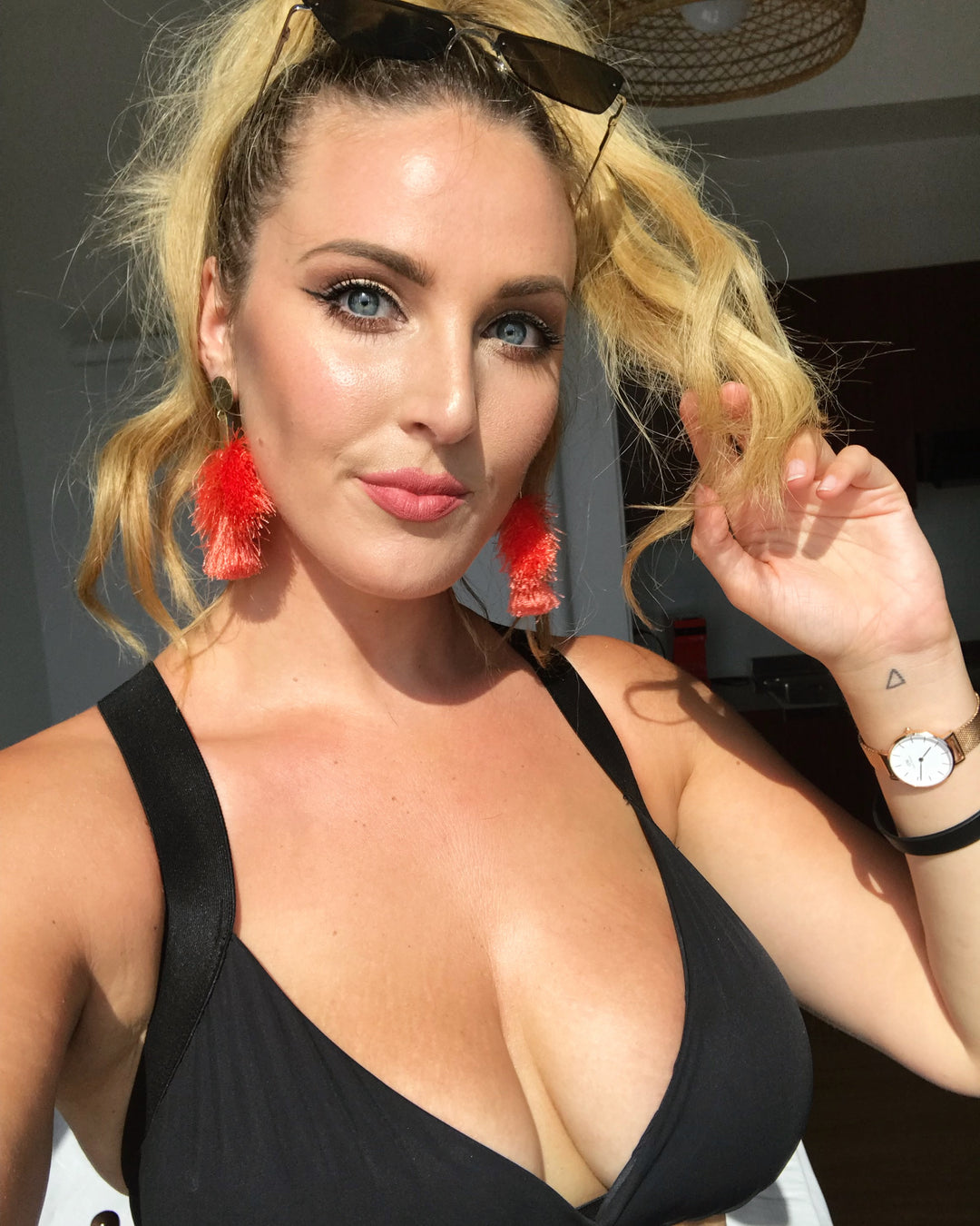 Reggiseno "Non Escono" - NERO