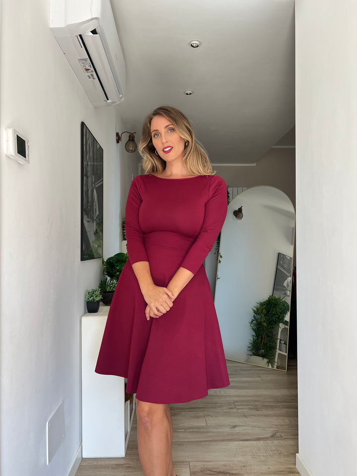 KIM sheath dress - black velvet