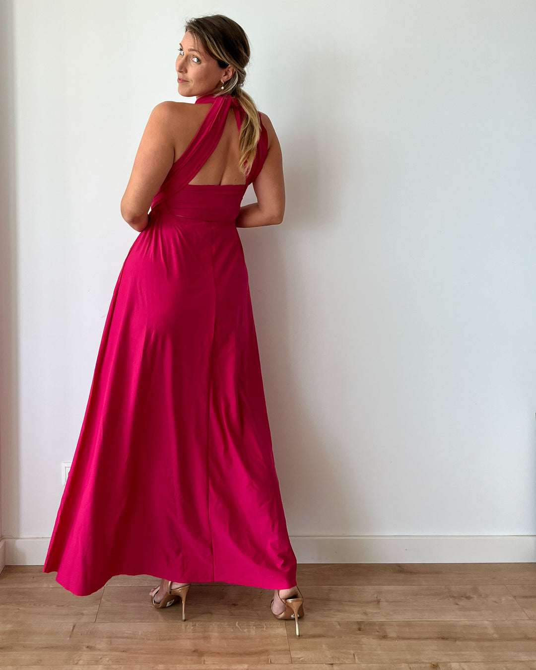 Dress OLIMPIA - Raspberry