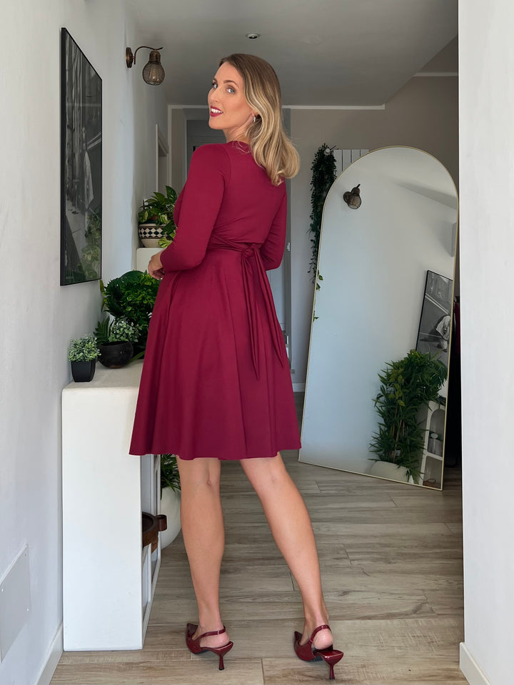 KIM sheath dress - black velvet