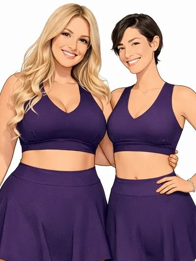 Reggiseno Sport Sculpt - Viola