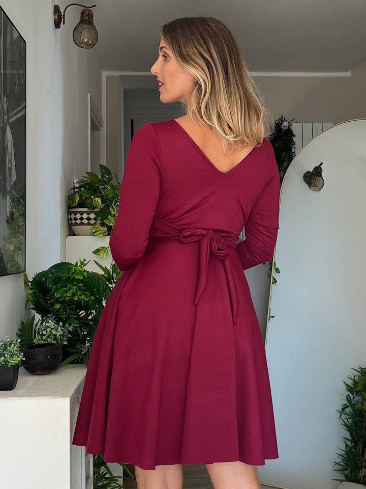 KIM sheath dress - black velvet