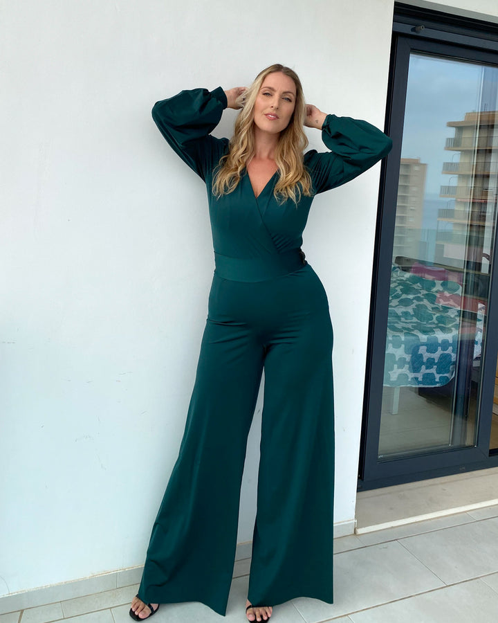 PALAZZO trousers - Green