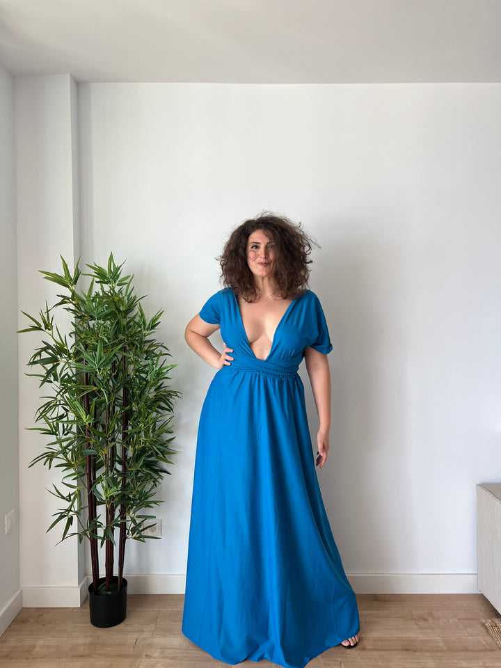 Dress OLIMPIA - Turquoise