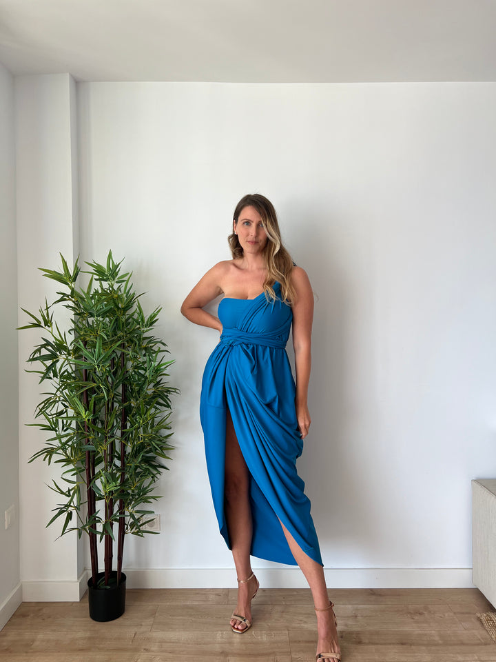 Dress OLIMPIA - Turquoise