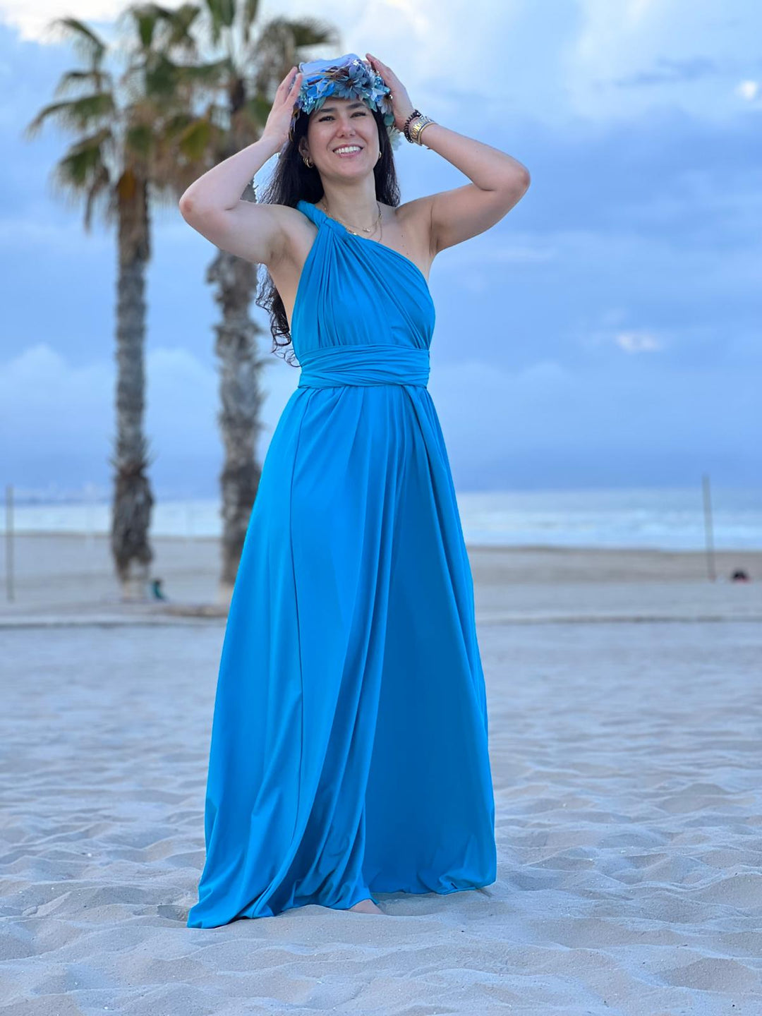 Dress OLIMPIA - Turquoise