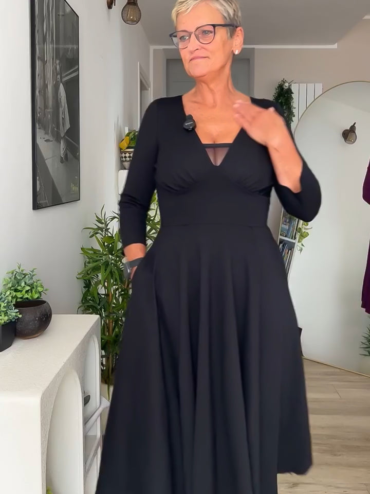 Body AURA - NERO Sculpt con Tulle