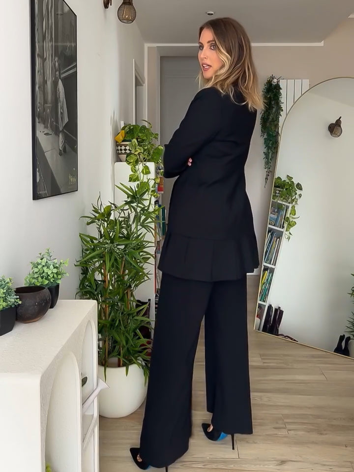 Pantalone PALAZZO Punto Milano - Nero