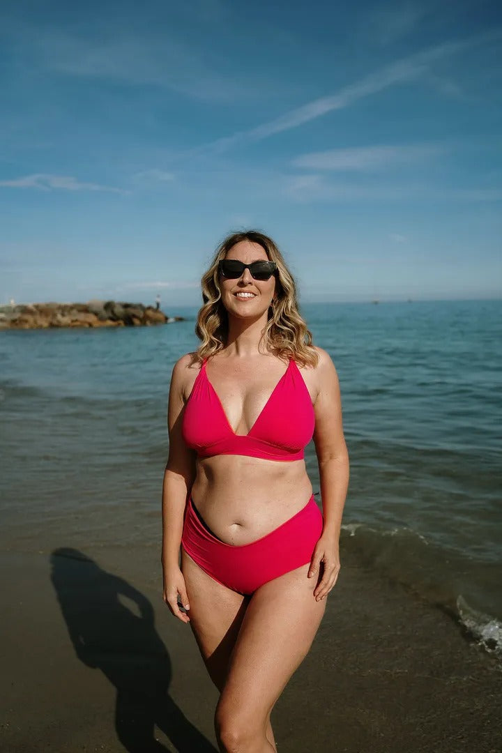 WOW Bra - Fuchsia / Coral