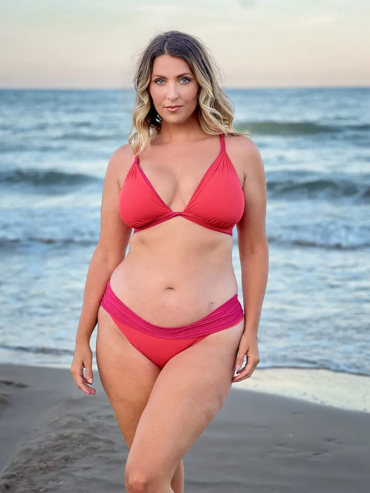 WOW Bra - Fuchsia / Coral