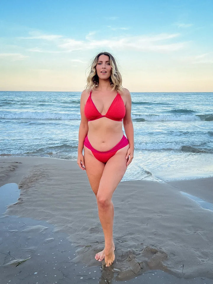 WOW Bra - Fuchsia / Coral