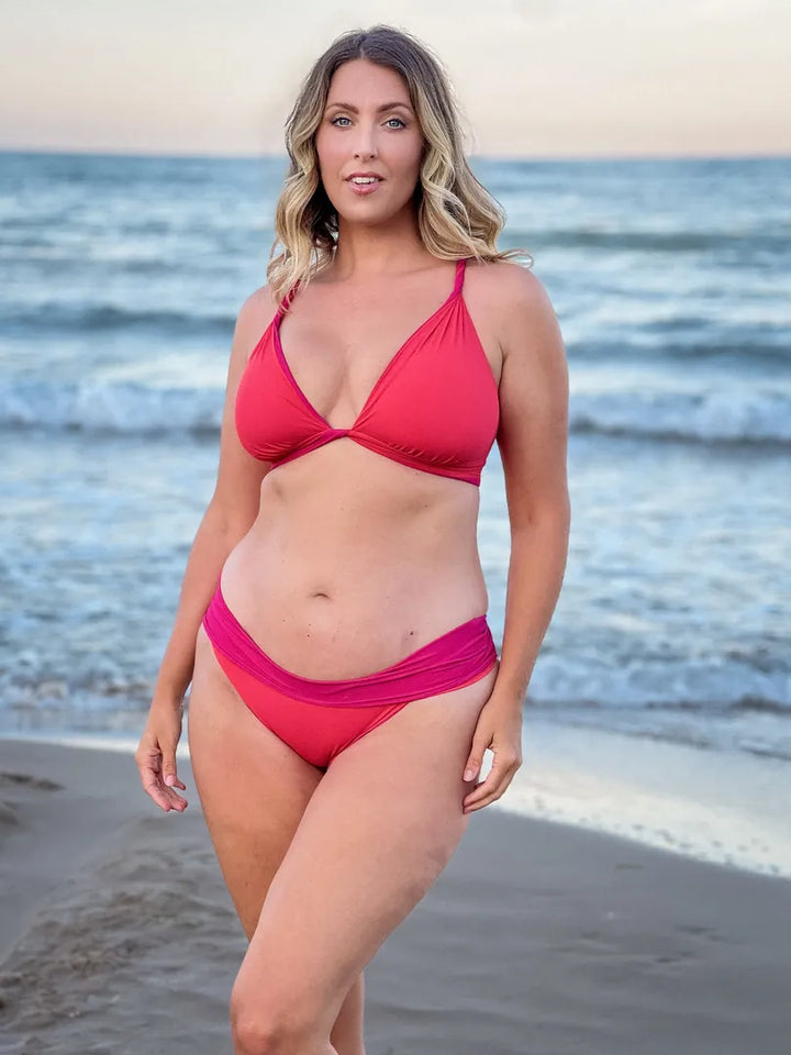 WOW Bra - Fuchsia / Coral