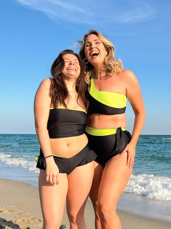 Top FASCIA Doppio - Black Mojito 🖤🍋‍🟩