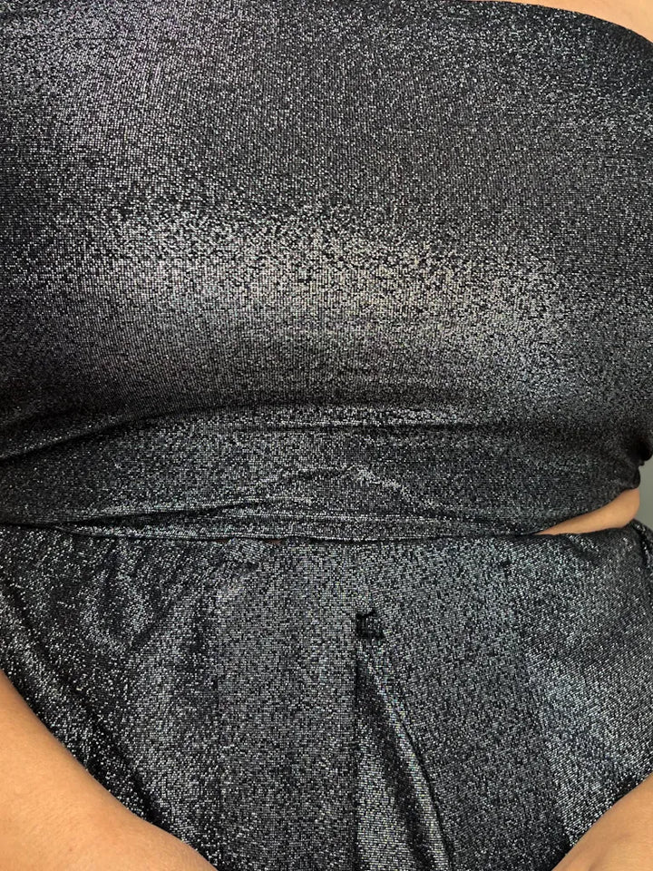 Abito OLIMPIA Multi-way - Lurex editon - Nero