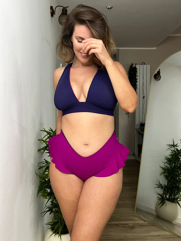 Reggiseno WOW Sculpt Reversibile- Viola/Ciclamino