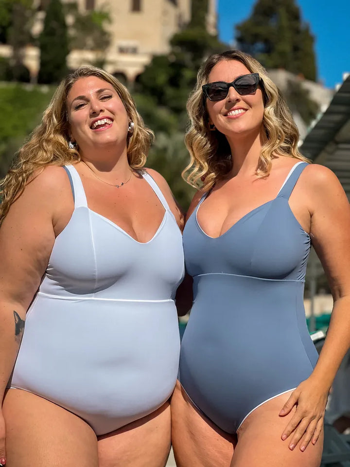 Intero DIANA - Sculpt Reversibile BIANCO / AVIO