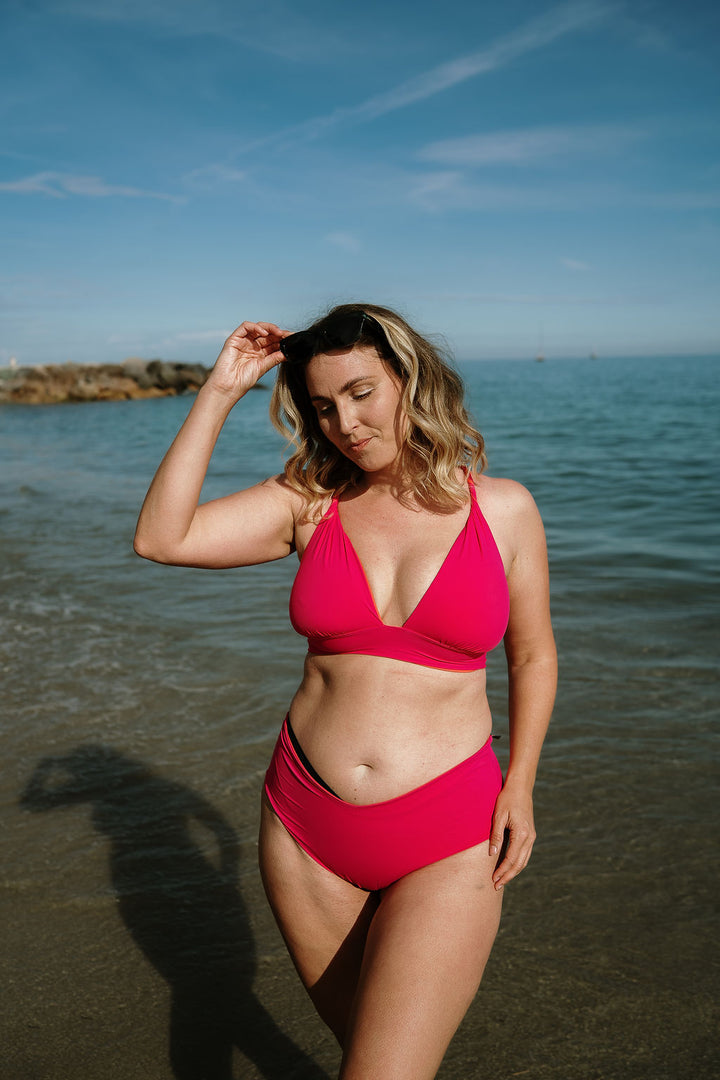 WOW Bra - Fuchsia / Coral
