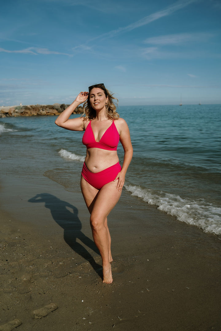 WOW Bra - Fuchsia / Coral