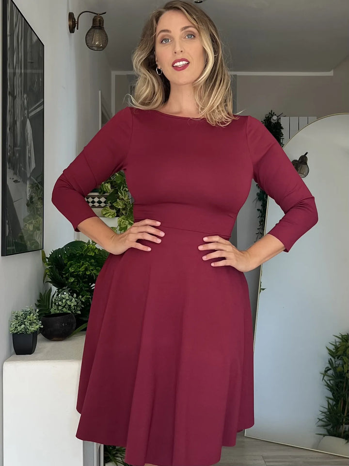 Abito AMELIE Punto Milano - Bordeaux