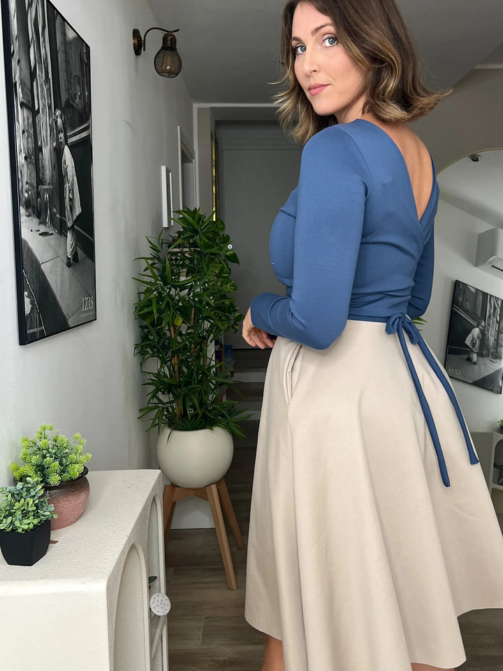 Scaldacuore Punto Milano 2 in 1 - BLU ZUCCHERO