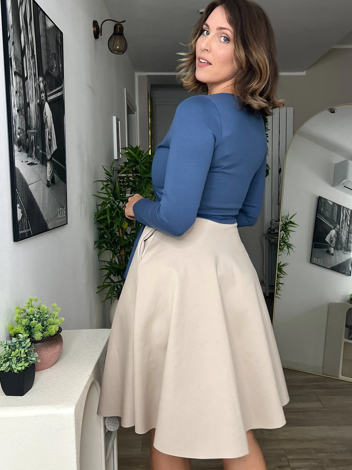 Scaldacuore Punto Milano 2 in 1 - BLU ZUCCHERO