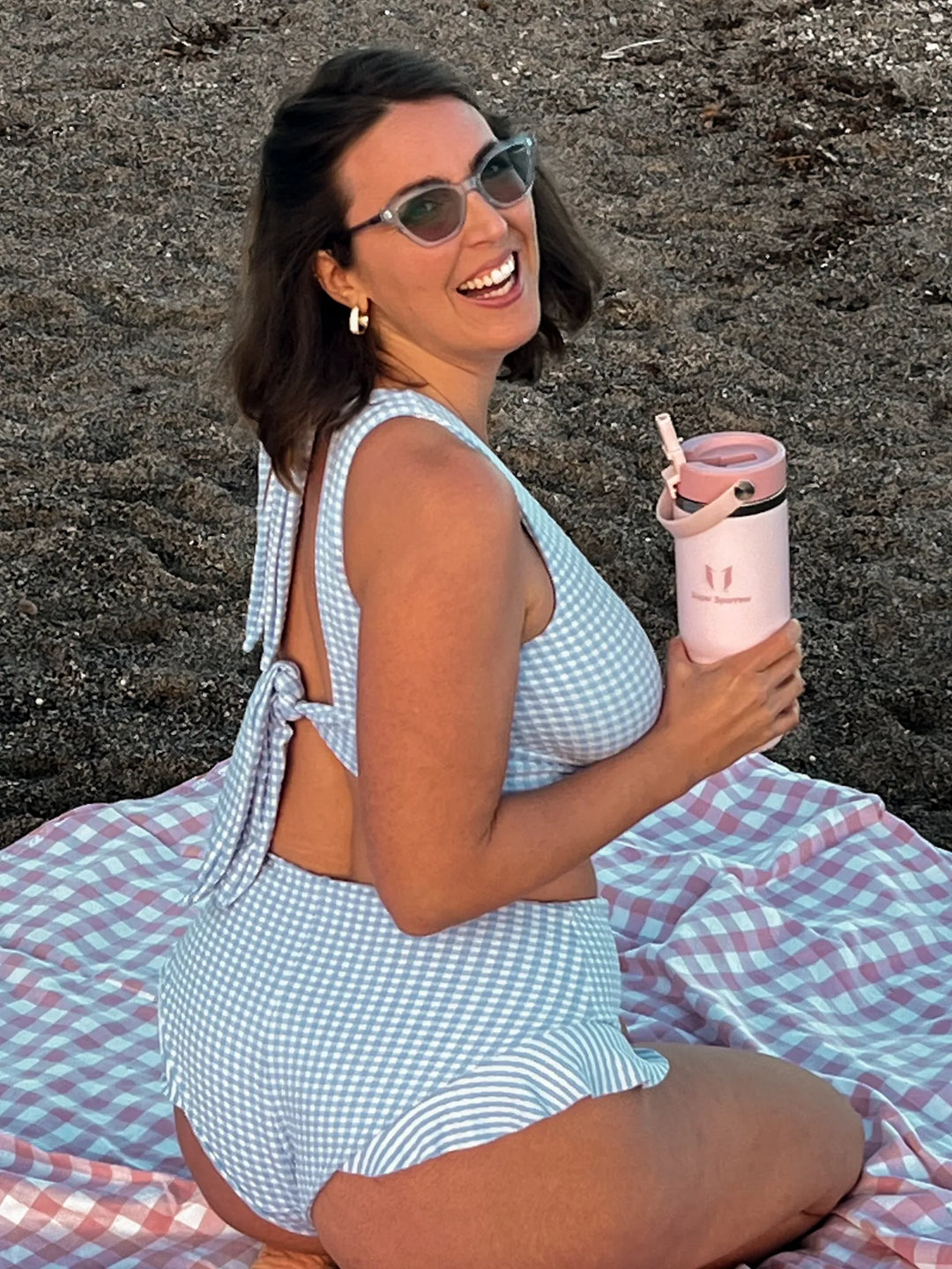 Slip POUPETTE - Reversibile -  Coquette Vichy / Righine 🍰