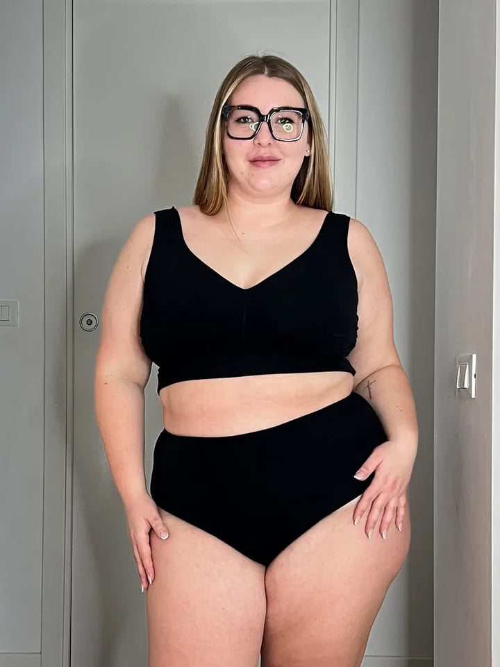 Culotte Double - 2 layers Sculpt - AVIO / SAGE