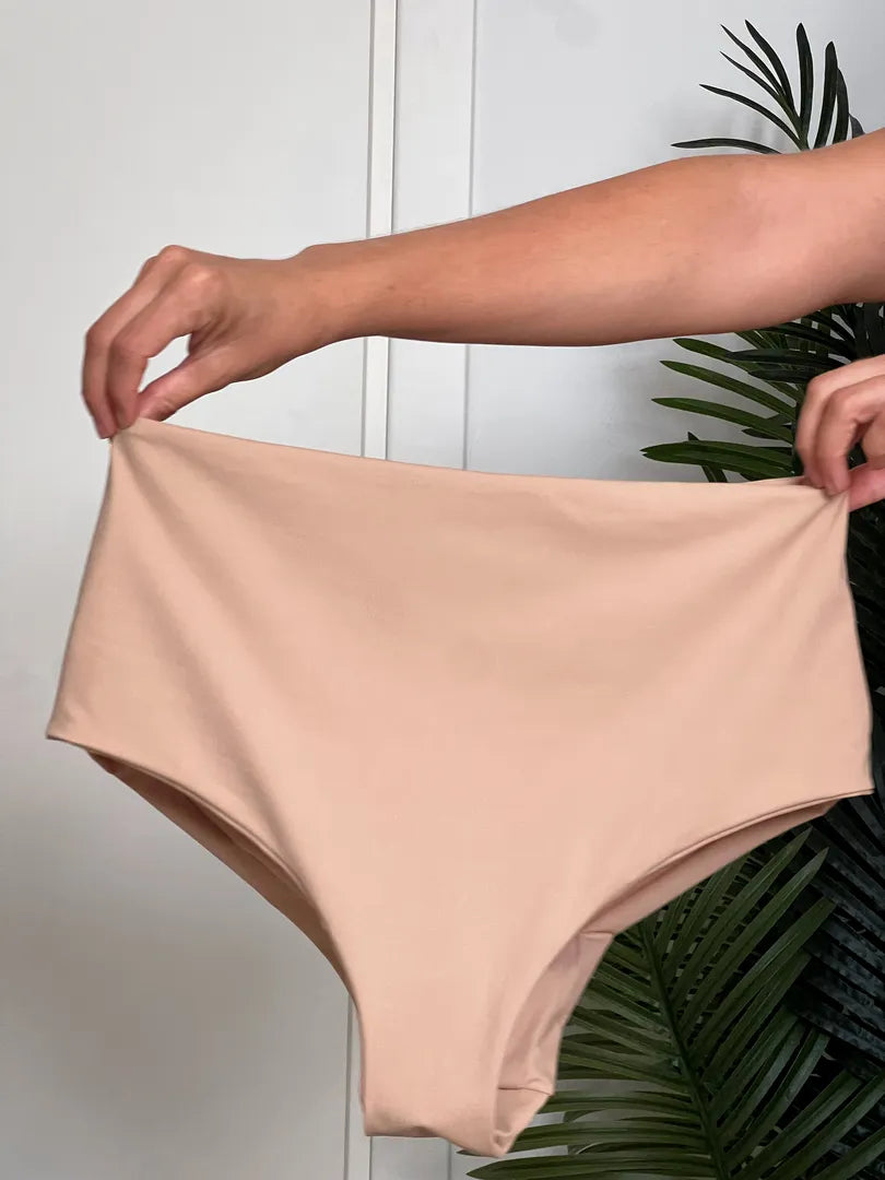 Double culotte - 2 layers Sculpt - BLACK / BEIGE