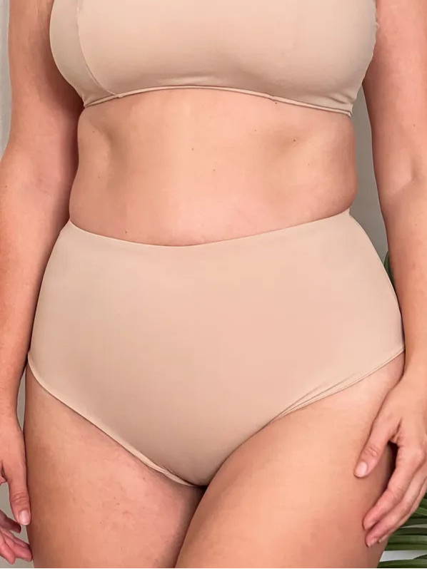 Double culotte - 2 layers Sculpt - BLACK / BEIGE