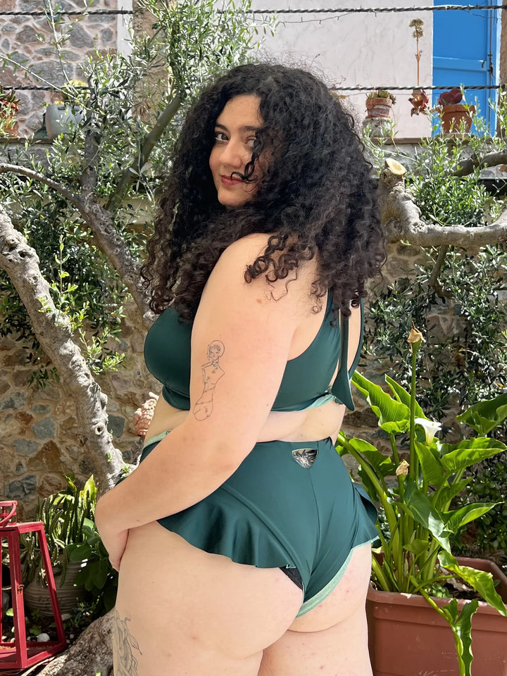 Slip SAILOR Reversibile - Forest / Sage | Lurex Edition