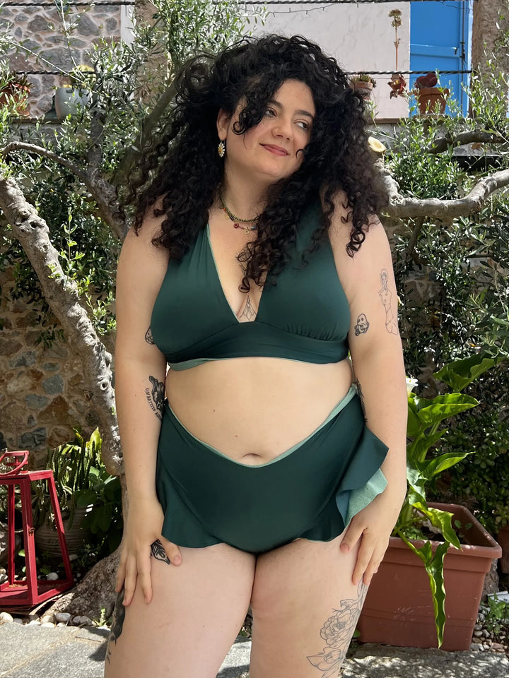 Slip SAILOR Reversibile - Forest / Sage | Lurex Edition