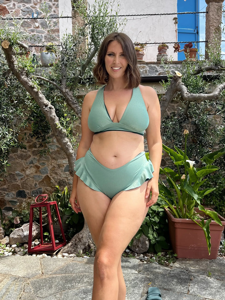 Slip SAILOR Reversibile - Forest / Sage | Lurex Edition